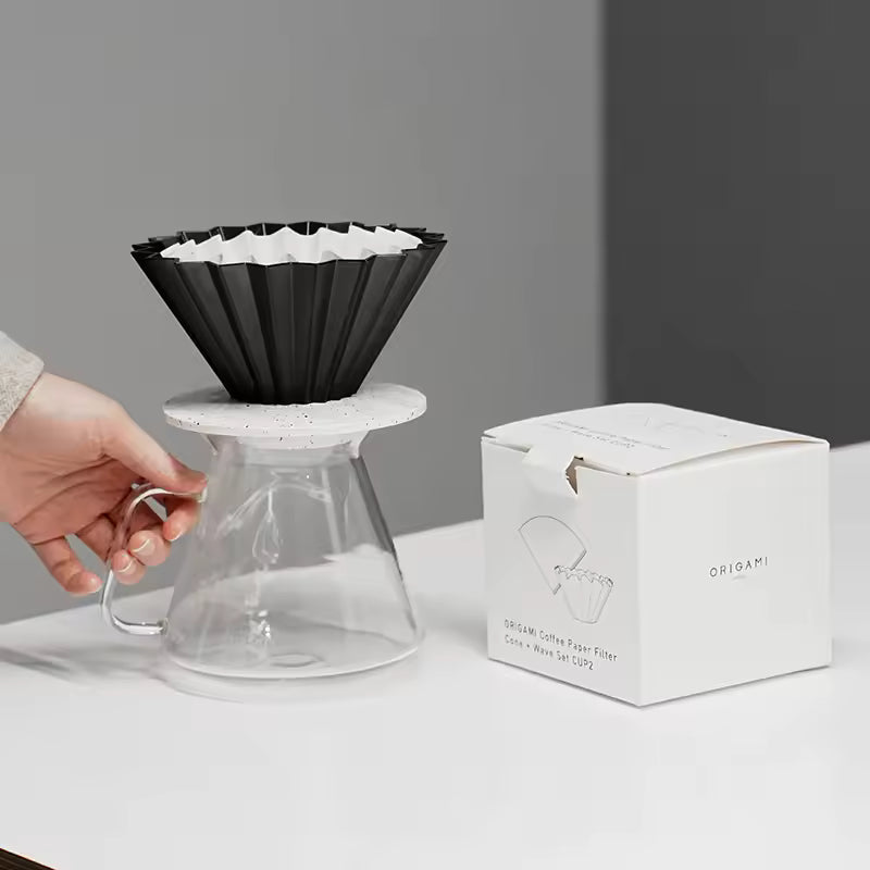 Origami Paper Filter - Wave (1-2 cups)
